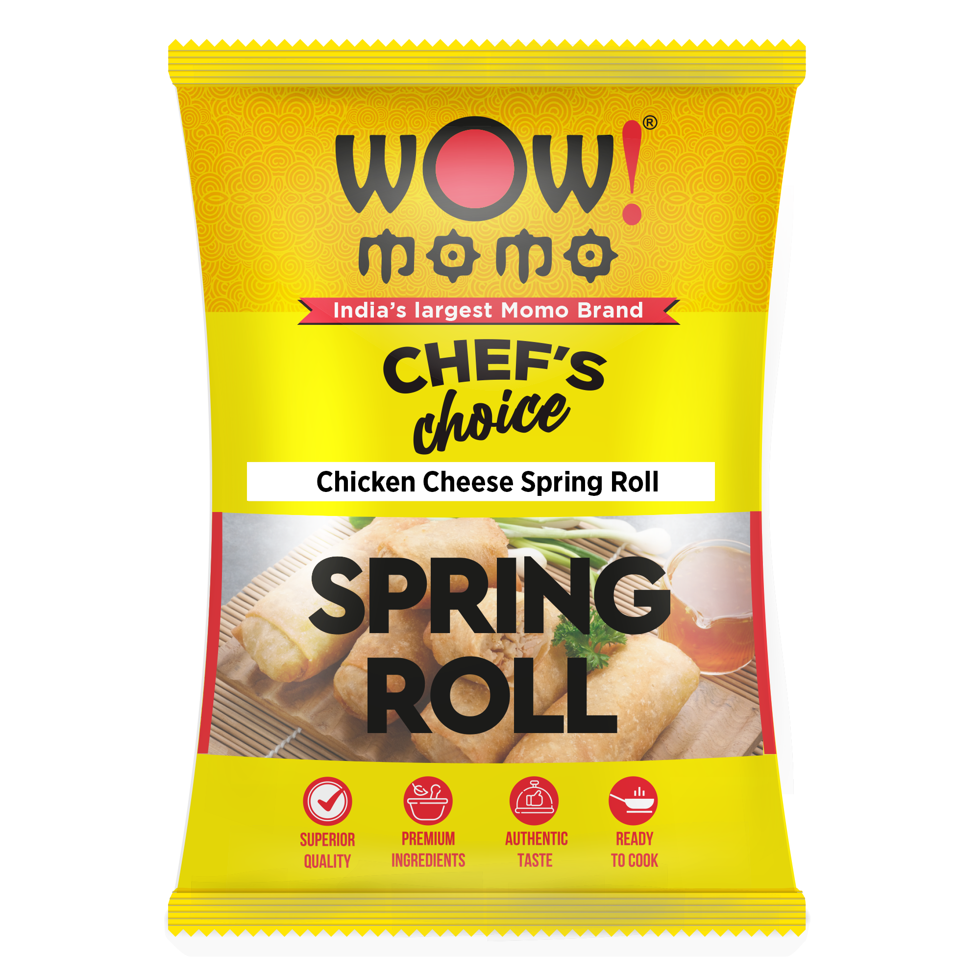 Chicken Cheese Spring Roll