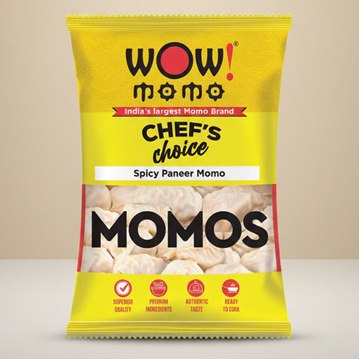 Wow! Spicy Paneer 
Momo