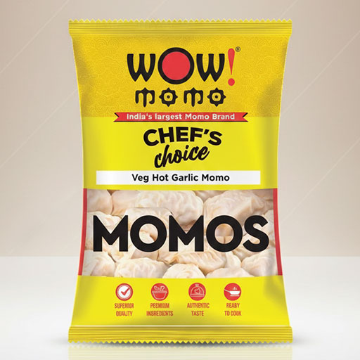 Veg Hot Garlic 
Momo