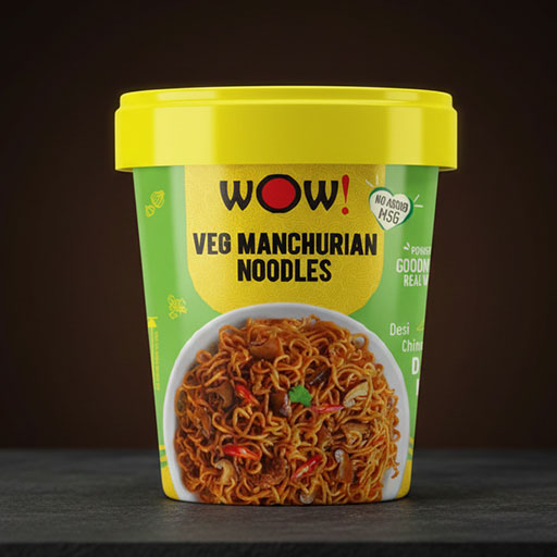 Veg Manchurian Noodles