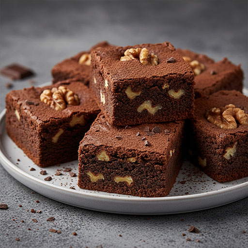 Walnut Chocolate 
Brownie